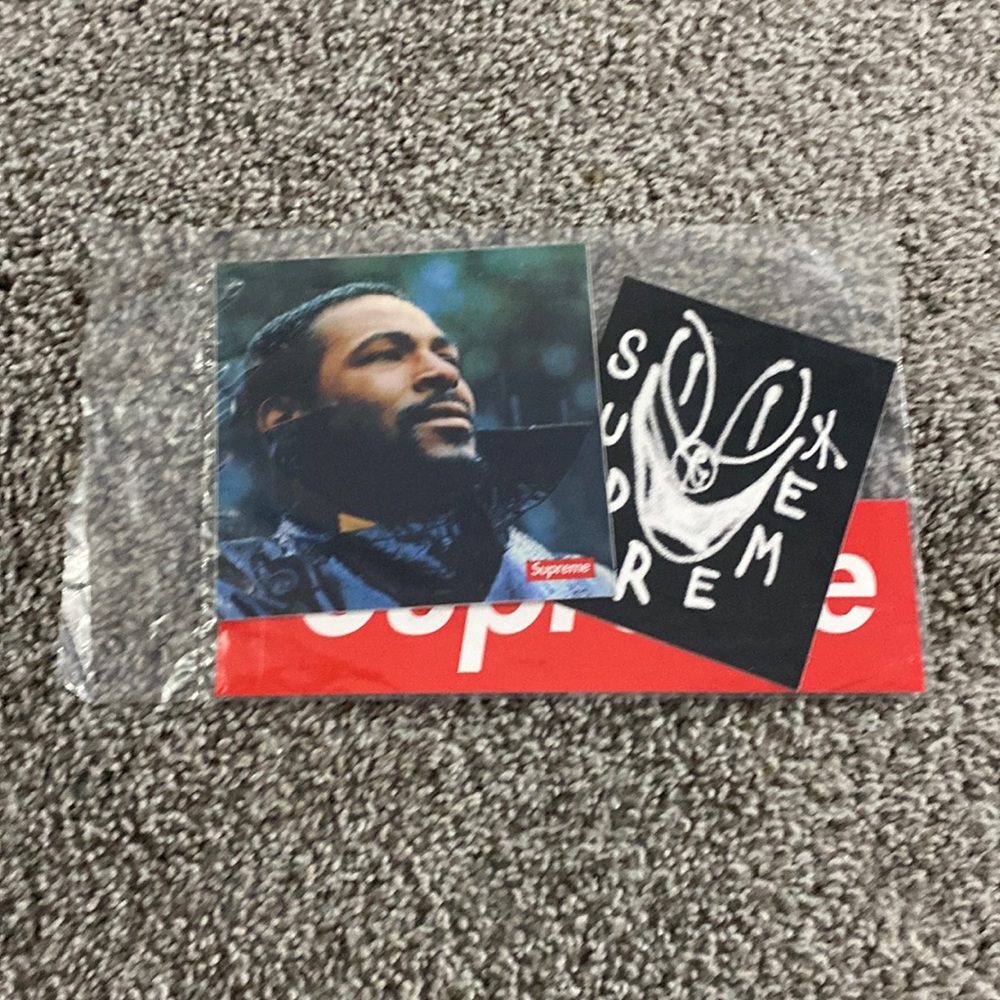 Sealed Supreme Box Logo + Sticker Pack